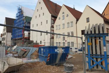 Baustelle Hotel Krone Oettingen