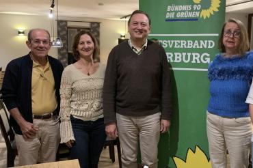 Der Vorstand der Harburger Grünen.