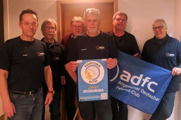 Der ADFC wählte turunsmäßig die neue Vorstandschaft.