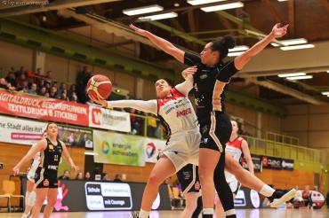 Anissa Pounds erzielte zwölf Punkte im ersten Viertel, konnte aber im weiteren Verlauf nicht daran anknüpfen.