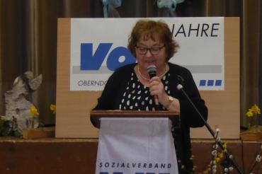 Vorsitzende Jutta Hornung konnte zahlreiche Festgäste begrüßen.