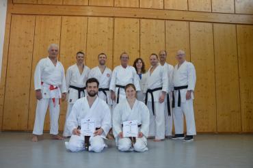 Ein erfolgreiches Zusammenkommen der Karatekas in Oettingen.