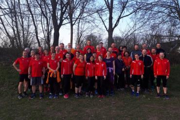 Zahlreiche Teilnehmer sind begeistert von dem Angebot "Mauren läuft".