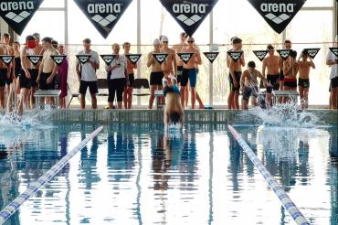 Start beim Bezirksfinale 2023 Jugend trainiert für Olympia in Augsburg.