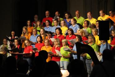Sing at Life bei der Psalmnacht 2019.
