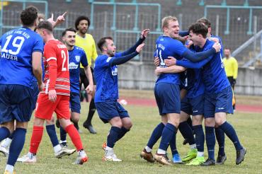 Der Jubel nach dem Ausgleichstreffer zum 3:3.