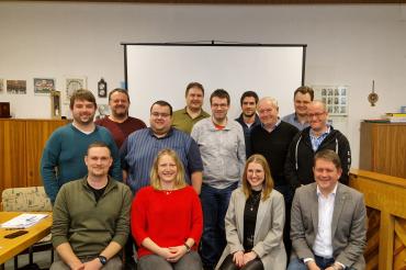 Die neue Vorstandschaft des CSU-Ortsverbandes Asbach-Bäumenheim.