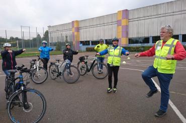 Am 15. April findet in Harburg ein E-Bike Kurs statt.