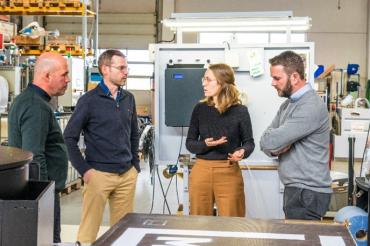 Vorsitzende von Bündnis90/DIE GRÜNEN Bayern besucht MKR-Metzger