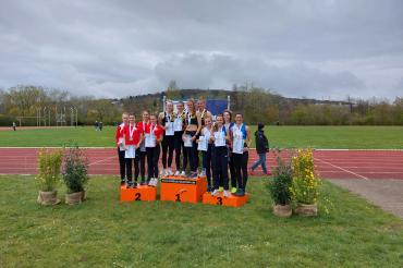 Bronze für die Damen der LG Donau-Ries.