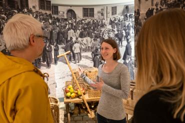 Führung durch die Dauerausstellung.
