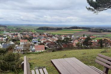 Riesblick vom Kalvarienberg