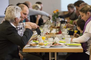 Frühstück Taglieber Holzbau 
