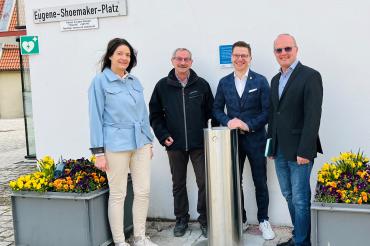 Einweihung Trinkbrunnen Nördlingen