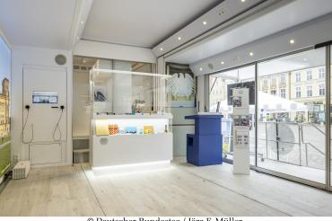 Das Infomobil des Deutschen Bundestags. 