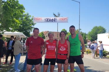 Das Bild zeigt: Daniel Spieß, Katharina Kaufmann, Martina Bickelein und Steffen Brenner.
