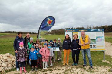 Eröffnung Kinder-Erlebnispfad Geotope Daiting.