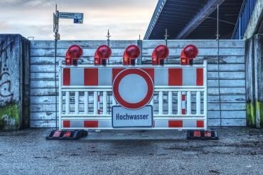 Ein Symbolbild zum Thema Hochwasserschutz.