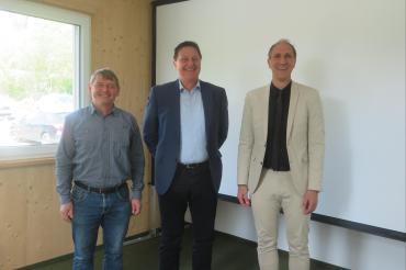 Christoph Schmid bei der Waldbesitzervereinigung 