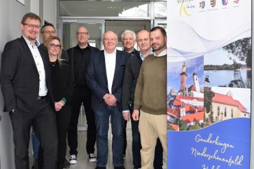 Foto von links: Gemeinschaftsvorsitzender Jürgen Raab, Doreen Helmich, Helmut Kratzer, Helge Rabe, Rudolf Ehrensberger, Ralf Turban, Markus Heidenreich, Christian Suckert (auf dem Bild fehlen Heike Fischer und Melanie Mayinger).
