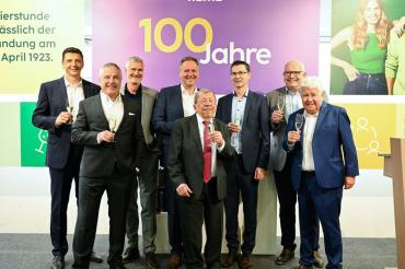 Feierstunde anlässlich des Jubiläums.