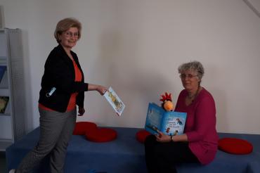 Ursula Kneißl-Eder und Elke Drescher