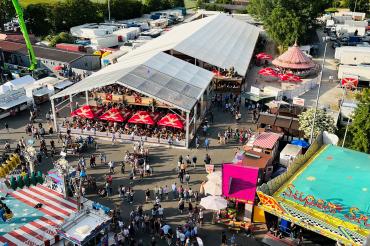 Nördlinger Mess' von oben