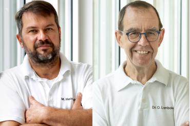 Oberärzte Dr. Heinrich und Dr. Lembcke.