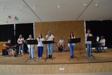 Bilder der Schulband