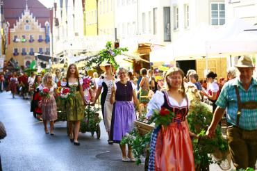 Gärtnerumzug beim Reichsstraßenfest.