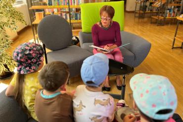 Marktlauscherle Stadtbibliothek Nördlingen