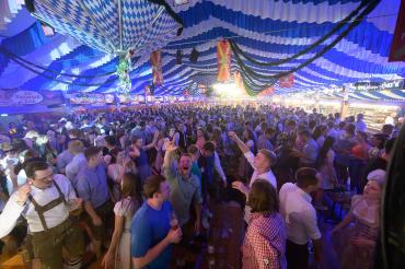 Das Bild zeigt die Nördlinger Mess 2023.