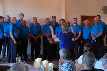 Gruppenbild des Sängerverein Oettingen