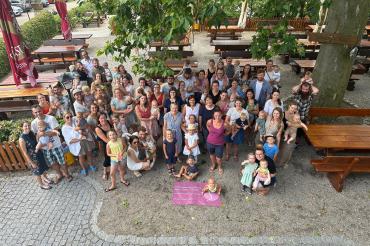 Treffen der Hausgeburtsfamilien aus 2022 am 12.07.2023 in Wemding.