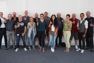 Agentur für Arbeit Infoveranstaltung zum Thema „Qualifizierungschancengesetz“.