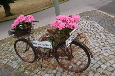 Einkehr in der Schlossgaststätte in Bertoldsheim