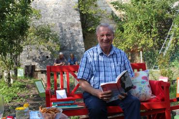 Harald Metz auf der Roten Bank.