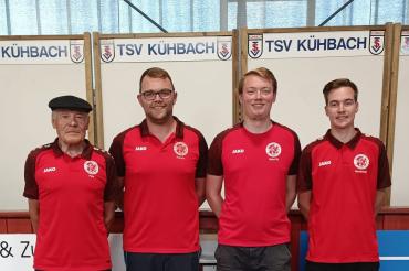 Peter Haubner, Stefan Kleinle, Mauritz van Baalen und Simon Neubauer