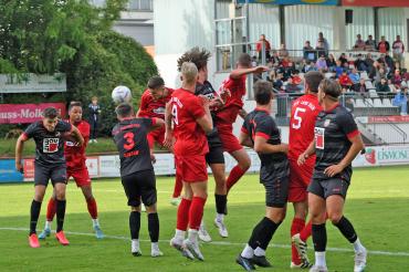 Matej Rados erzielt hier das 1:0 