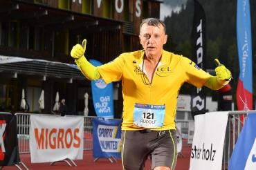 Der Nördlinger Rudolf Backof nahm bereits zum 32. mal am Davos X-Trails-Diamond Lauf teil.