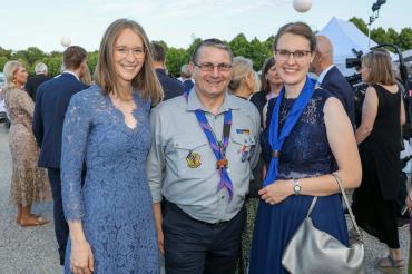 Auf dem Bild zu sehen (von links): Eva Lettenbauer, Otto Christ, Susanne Eckhardt.