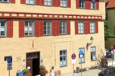 Das Bild zeigt das Leihhaus in Nördlingen