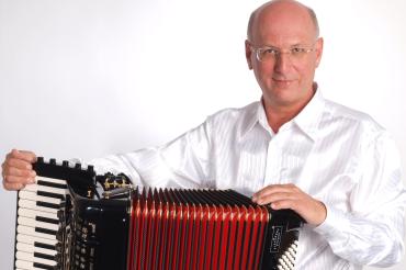 Der Akkordeonvirtuosen Alexandre Bytchkov.