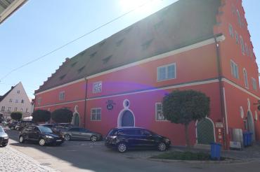 Die Alte Schranne in Nördlingen.