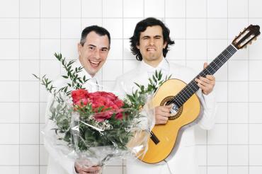 Christoph und Lollo mit ihrem Programm "Mitten ins Hirn".