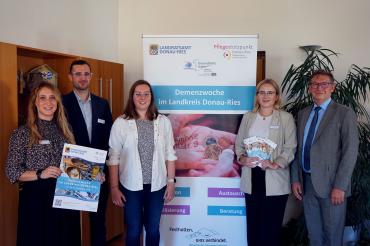 Die landkreisweite Aktionswoche zum Thema Demenz wird organisiert durch das Landratsamt, den Pflegestützpunkt und die Gesundheitsregionplus.