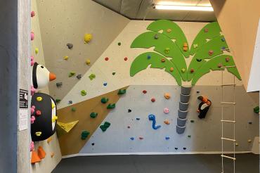 Kinder-Boulderbereich DAV Donauwörth