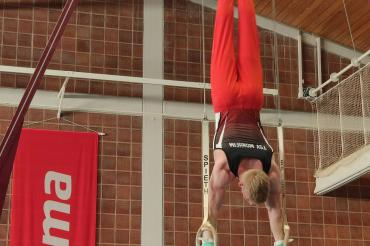 Nils Buchter gehört zum neuen Kader des TSV Monheim und zeigte sich im Training bereits in guter Form.