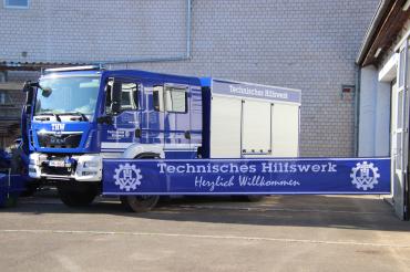 Das Bild zeig das THW Donauwörth