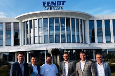 FDP-Abgeordneter bei Fendt-Caravan.